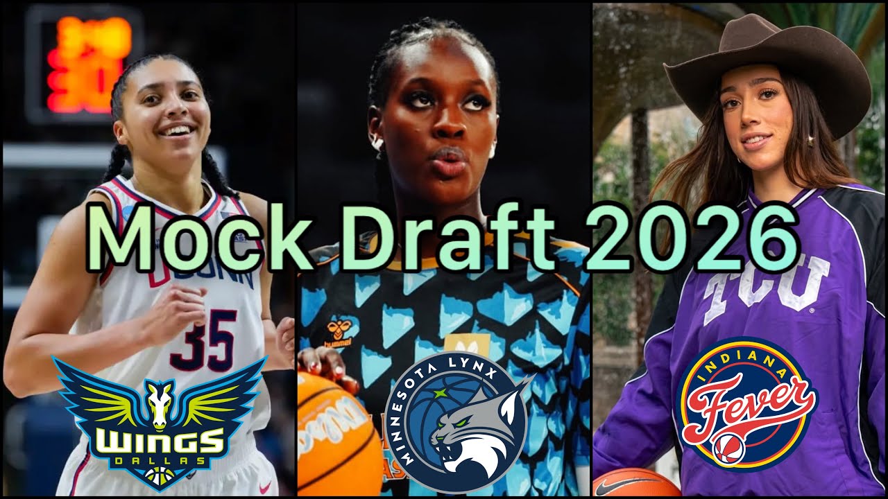 Пробный драфт WNBA 2026! (Версия для середины сезона)