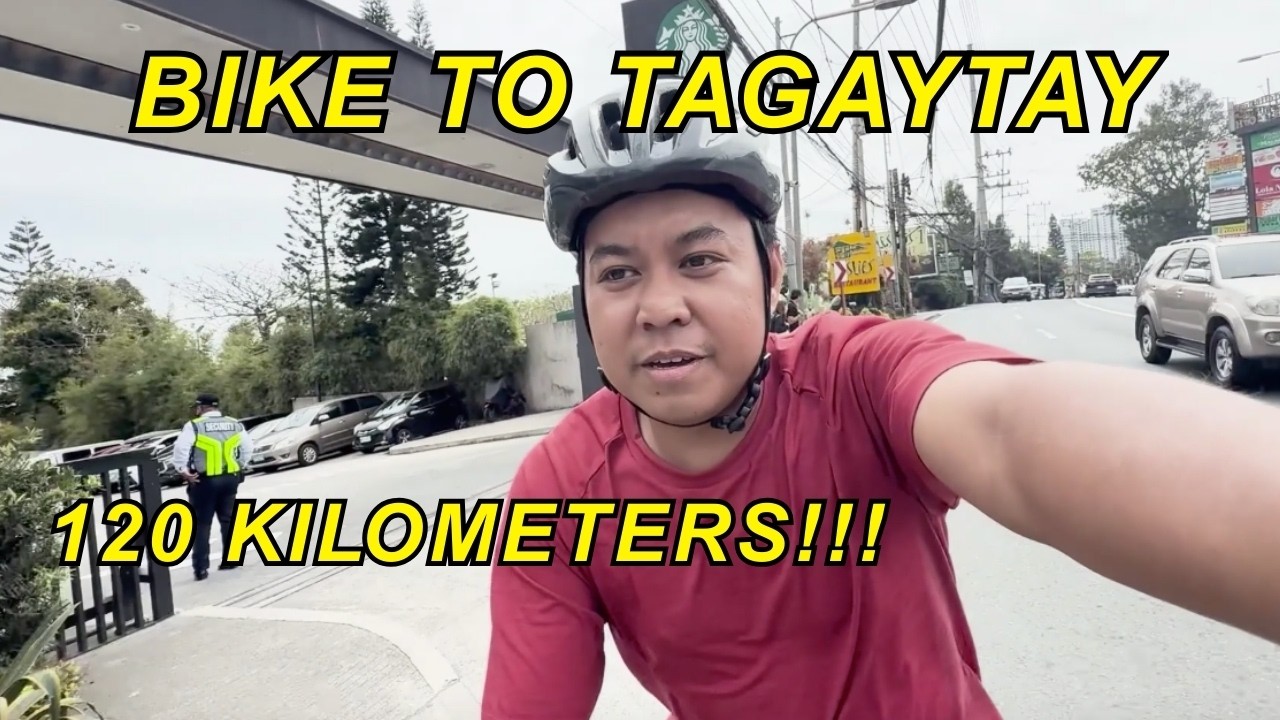 Manila to Tagaytay Bike Ride: Bakit Namin Ito Ginawa???
