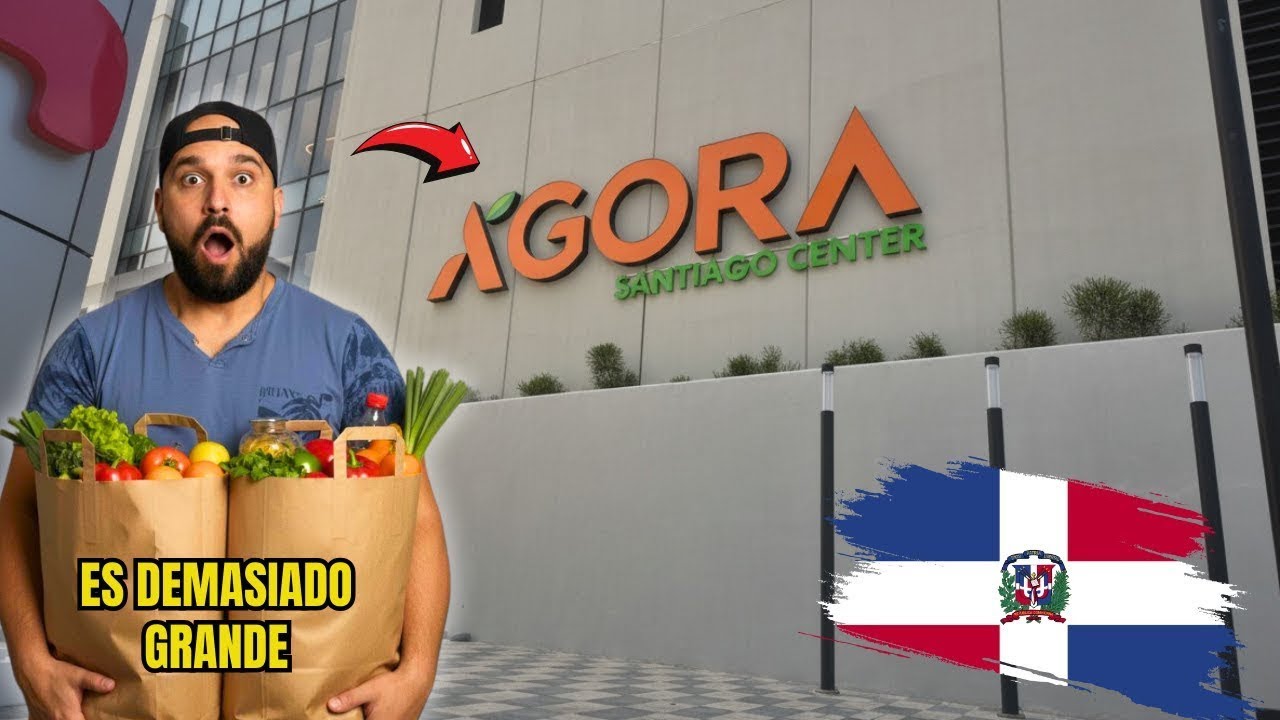 MI PRIMERA VEZ EN AGORA SANTIAGO CENTER. ES IMPRESIONANTE 🇩🇴