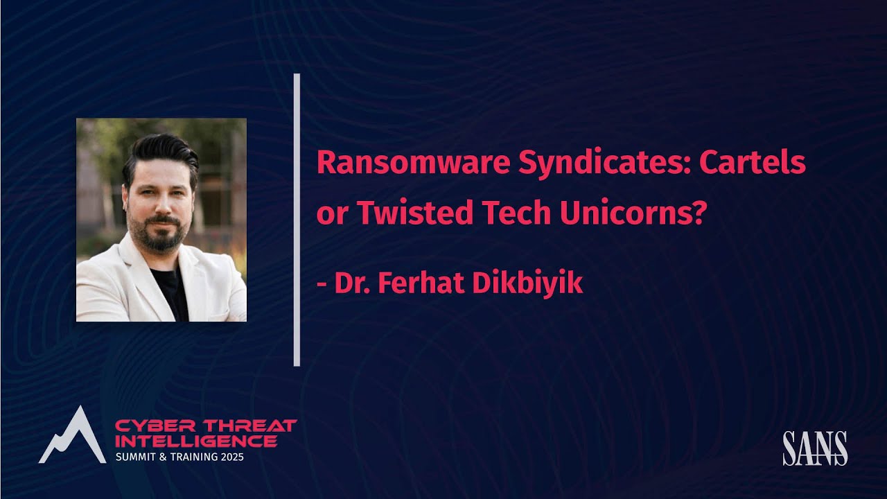 Ransomware Syndicates: Cartels or Twisted Tech Unicorns?