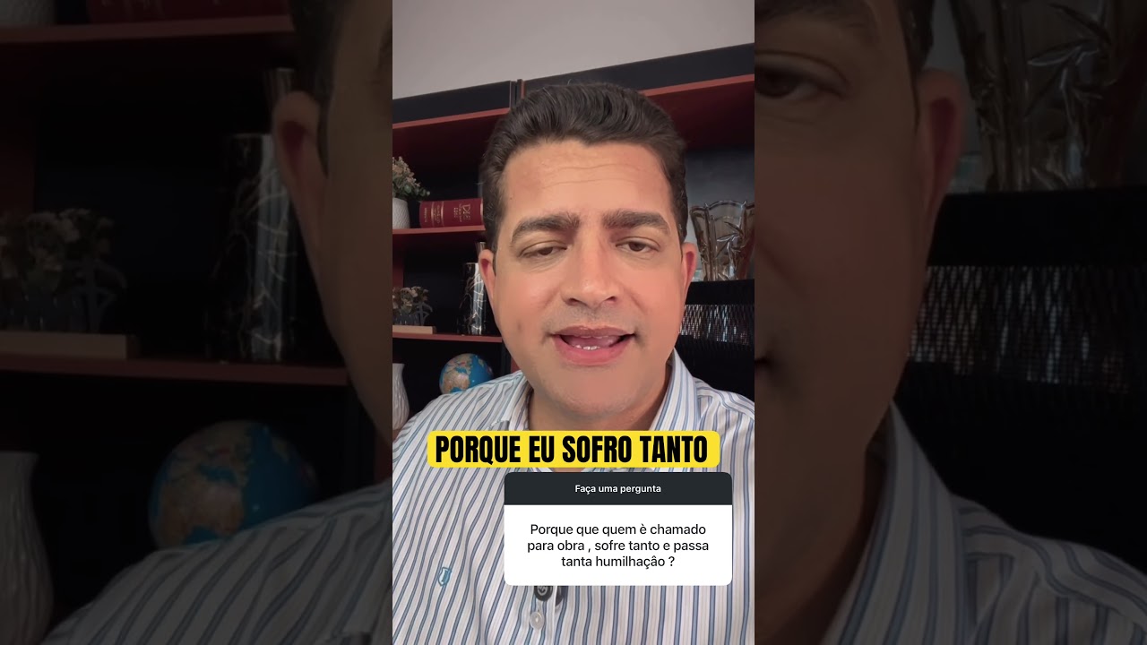 PORQUE EU SOFRO TANTO? @profetaevaniovale