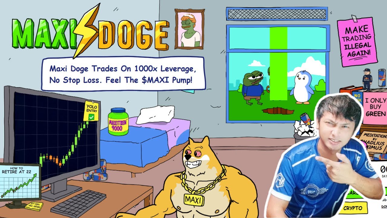 Maxi Doge Trades On 1000x Leverage | NEW MEME COIN 2025