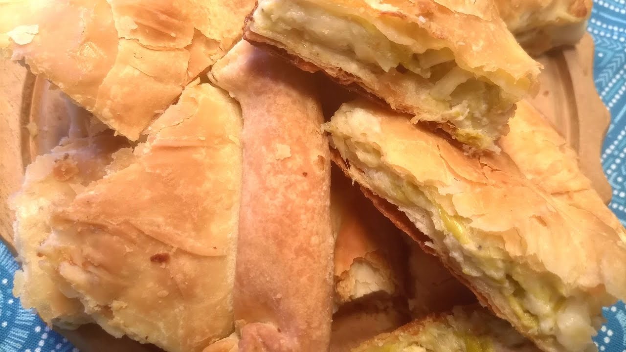 Η πιο τραγανή πρασόπιτα με σπιτικο φυλλο