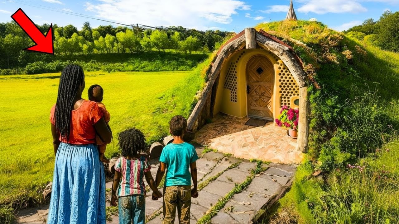 A Viúva Expulsa da Cidade se Mudou para uma Casa Misteriosa —Mas o Que Encontrou na Porta Mudou Tudo