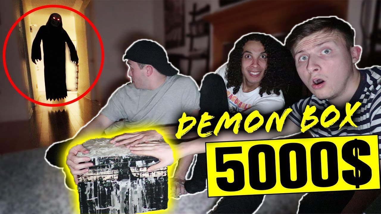 ПОСЛЕДНИЙ, КТО КОСНЕТСЯ К ЯЩИКУ ДИББУКА, ВЫИГРАЕТ 5000$ НАЛИЧНЫМИ!!! *ДЕМОН ОЖИВАЕТ*