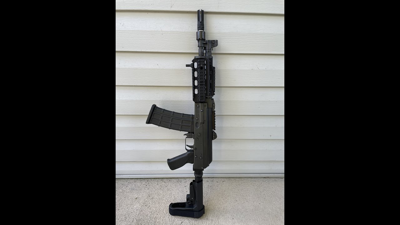 Zastava M85 5.56 AK Pistol (Upgraded) Overview and Range Test