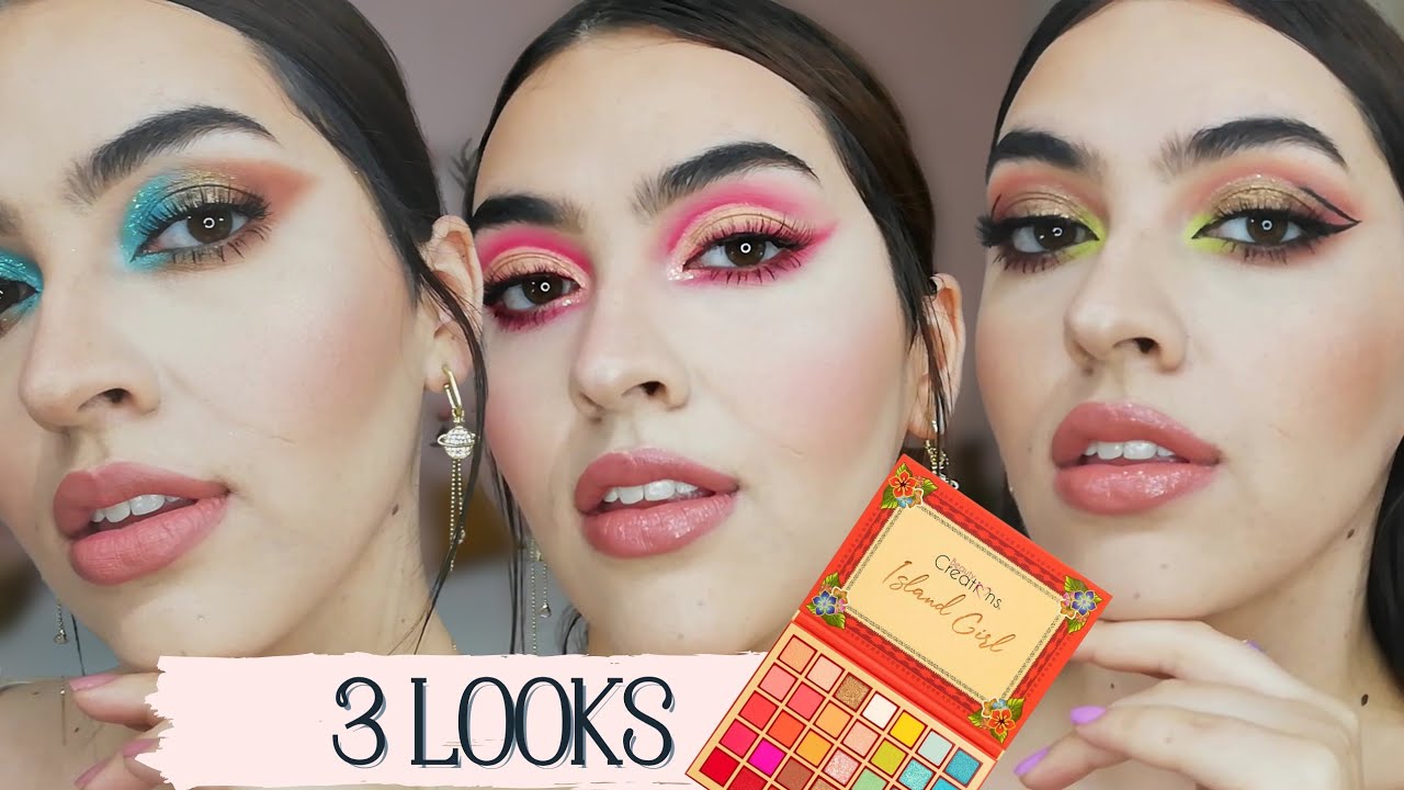 Island Girl Beauty Creations, 3 Maquillajes 🌴🧡