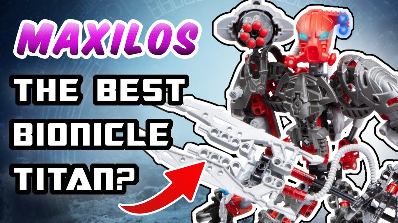Как использовать детали LEGO Maxilos и Spinax в самодельных моделях Bionicle