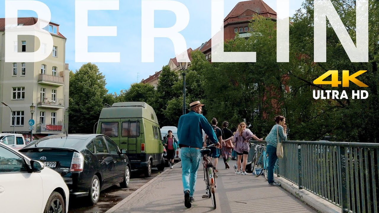 Berlin Kreuzberg walking tour 2020 [4K] 🇩🇪 Relaxing outside, Reichenberger Straße, Schönleinstraße