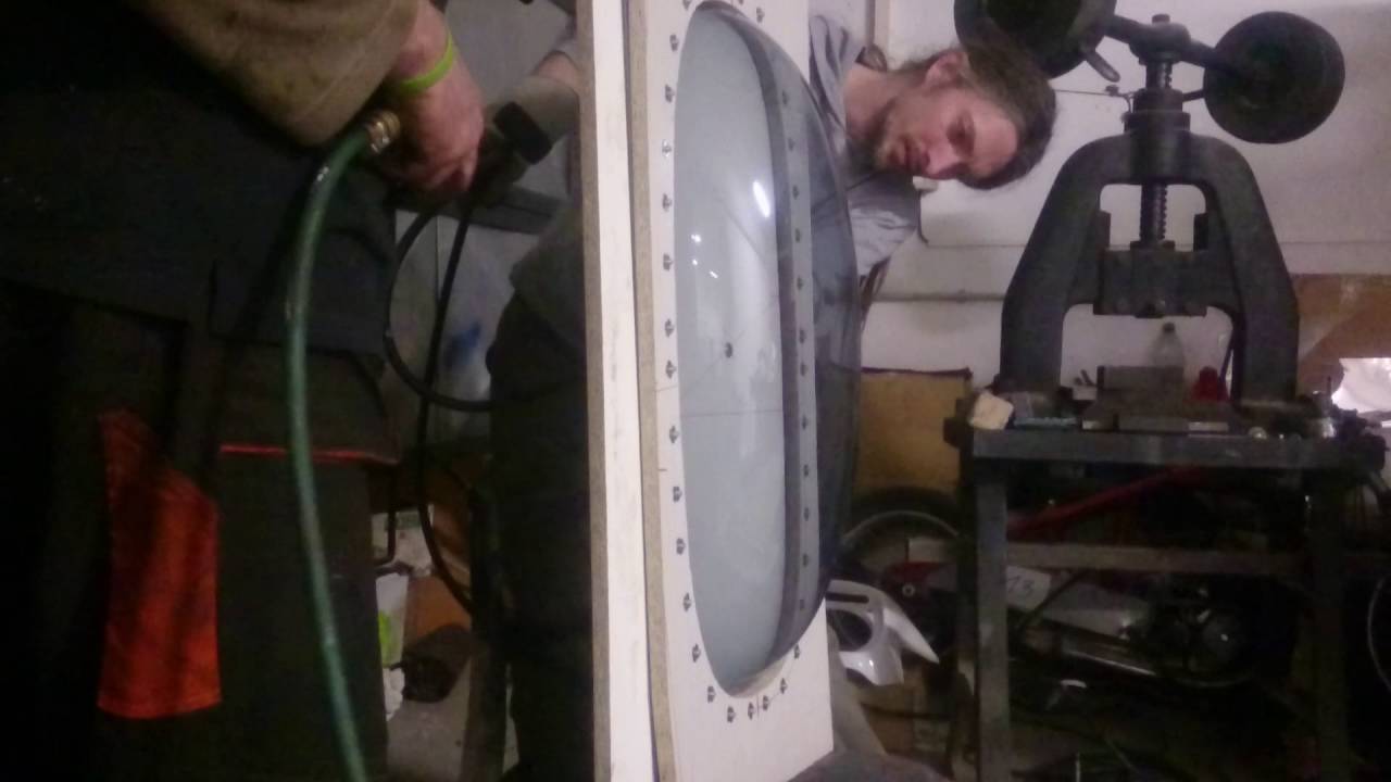 Vyroba kopule pro plexi jawa 640