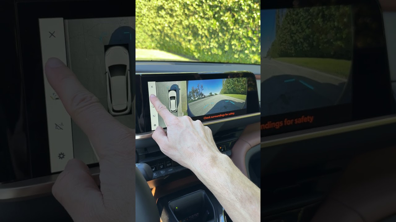 Camera Views in the 2025 Toyota Crown Signia 