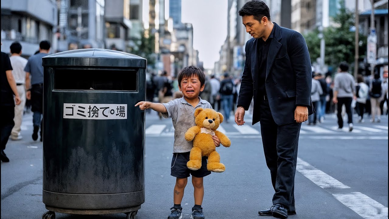 「うちのお母さんがゴミ箱にいるんです！」と泣き叫んでいた貧しい6歳の少年… そこへ大富豪が確かめに行き、目にしたものに完全に愕然とした…