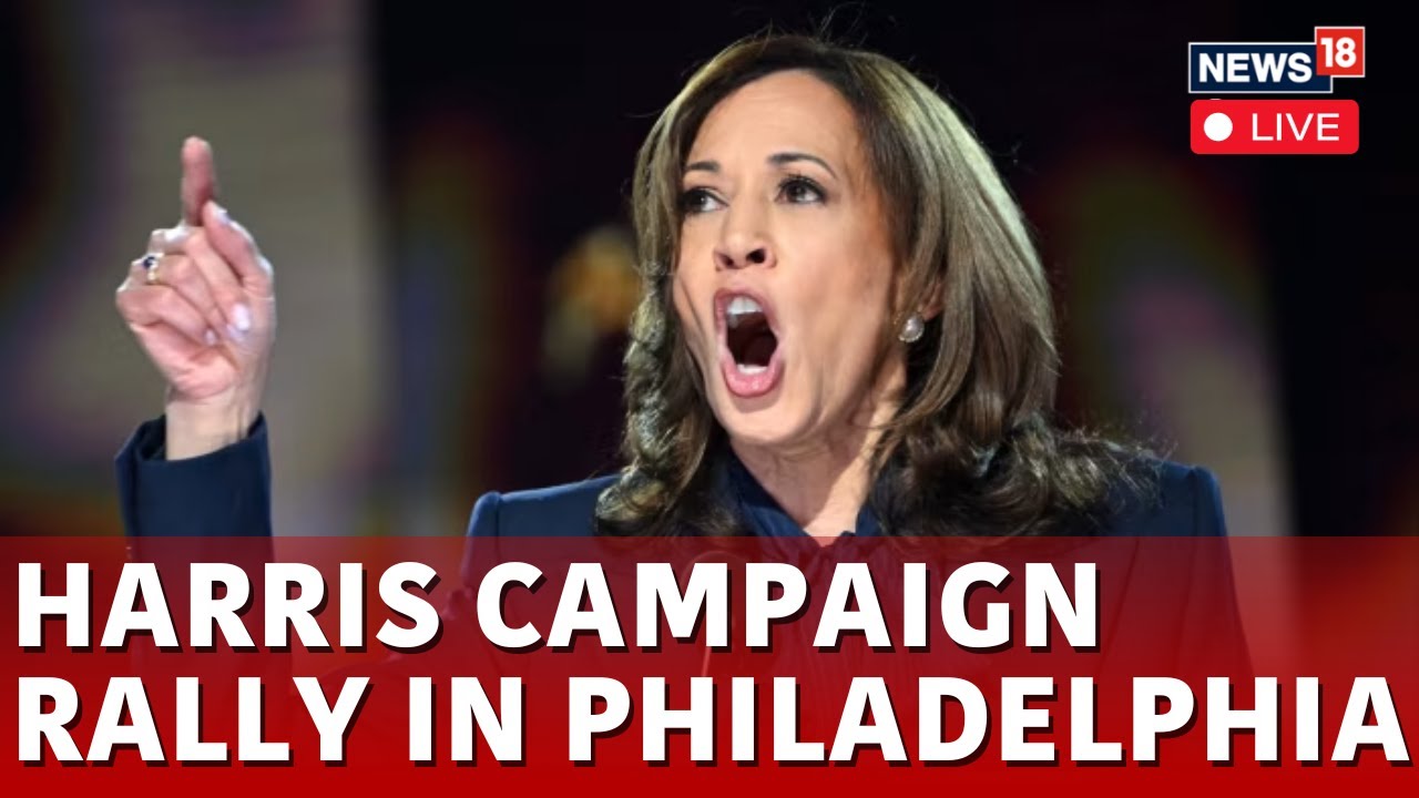 LIVE Kamala Rally Philadelphia | Kamala Election Campaign | Kamala Speech | Kamala Vs Trump | N18G