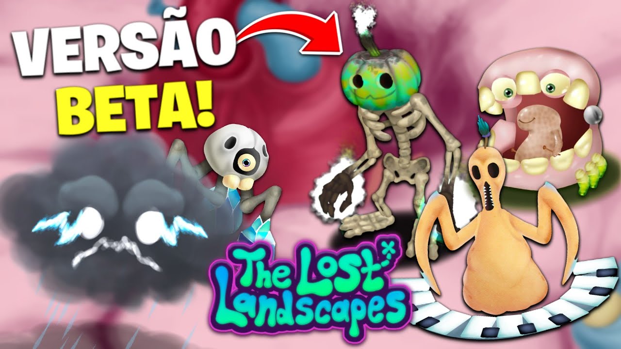 AS VERSÕES BETAS DO THE LOST LANDSCAPES SÃO INCRÍVEIS E ASSUSTADORAS! | The Lost Landscapes