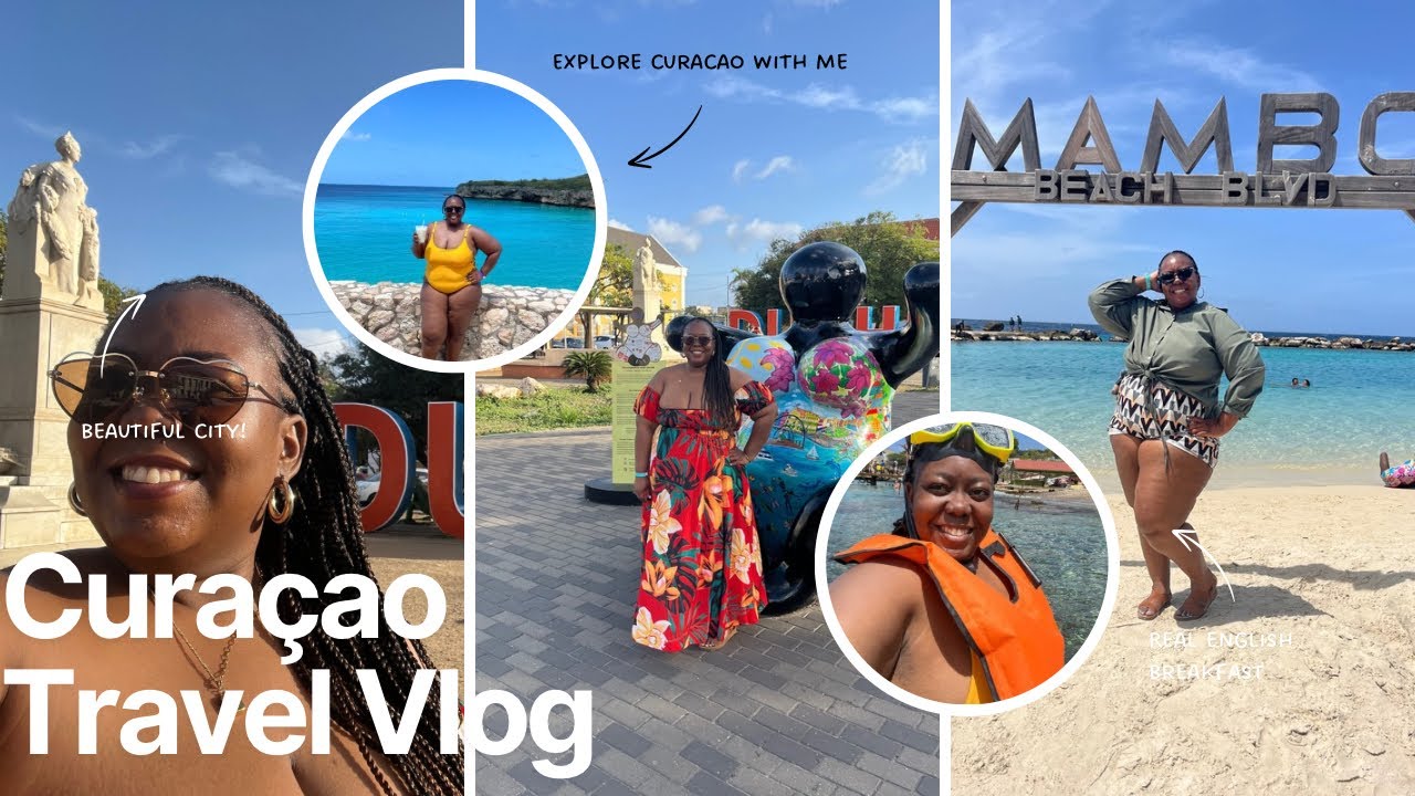 Curaçao Vlog Part 2: Turtles, Flamingos & Sun-kissed Beaches | Just Nella