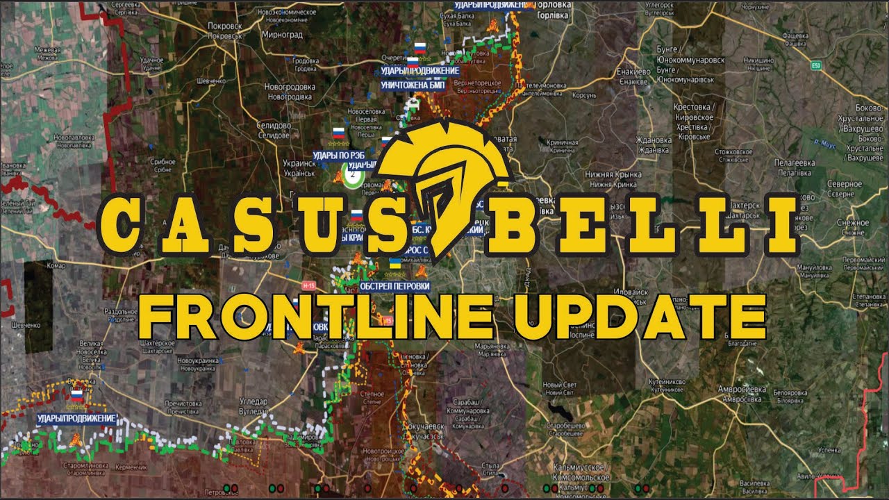 Casus Belli FRONTLINE UPDATE 75 Aktu&aacute;lne na fronte UKRAJINA  - 4.2. 2025