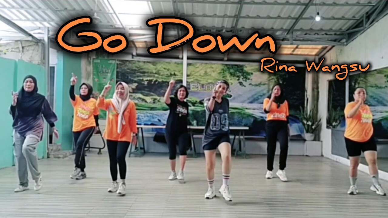 Go Down I Rina Wangsu I Zumba I Tiktok Viral I Senam Kreasi I Dance I Choreo Zin Devi