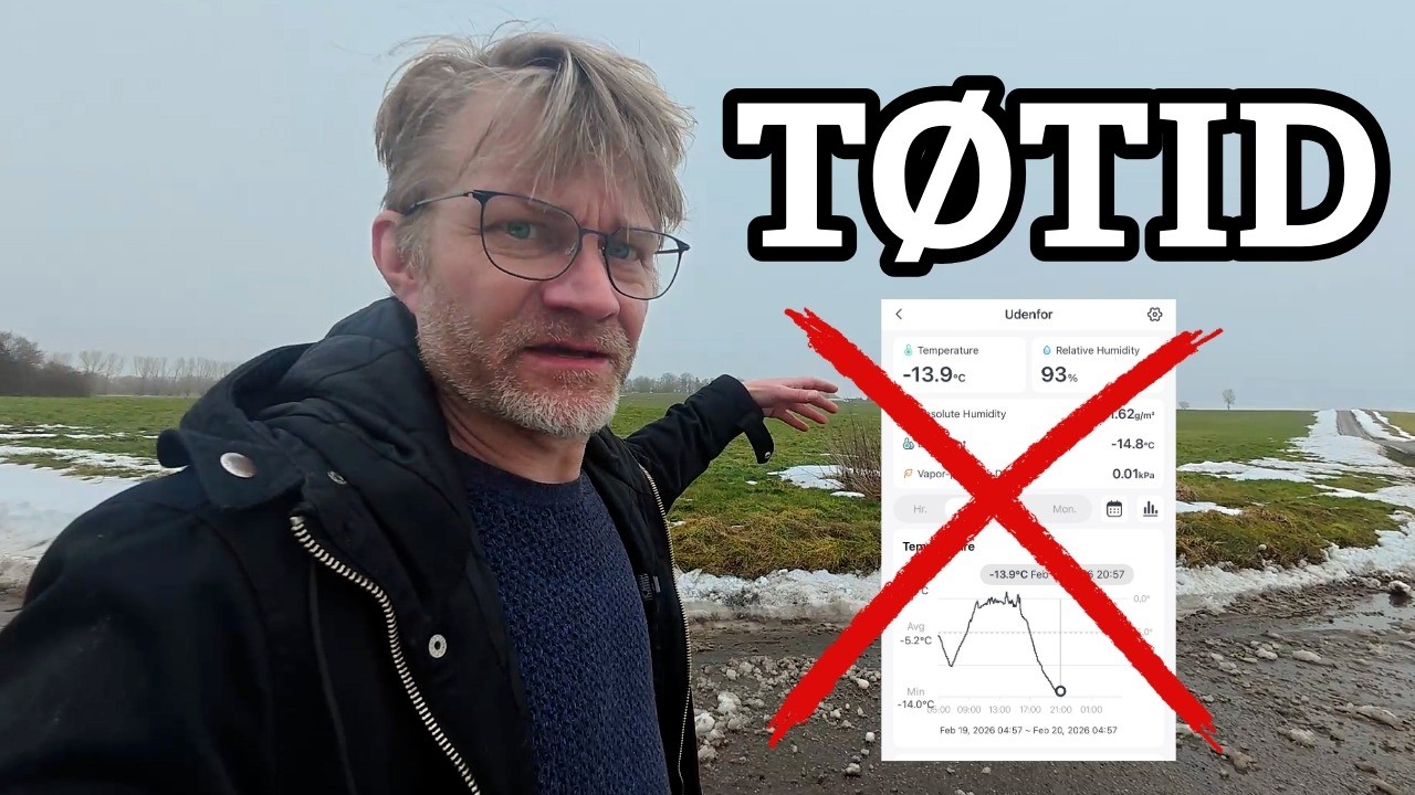 Optimisme! Sne på loftet, vand i kælder, høns på mark.