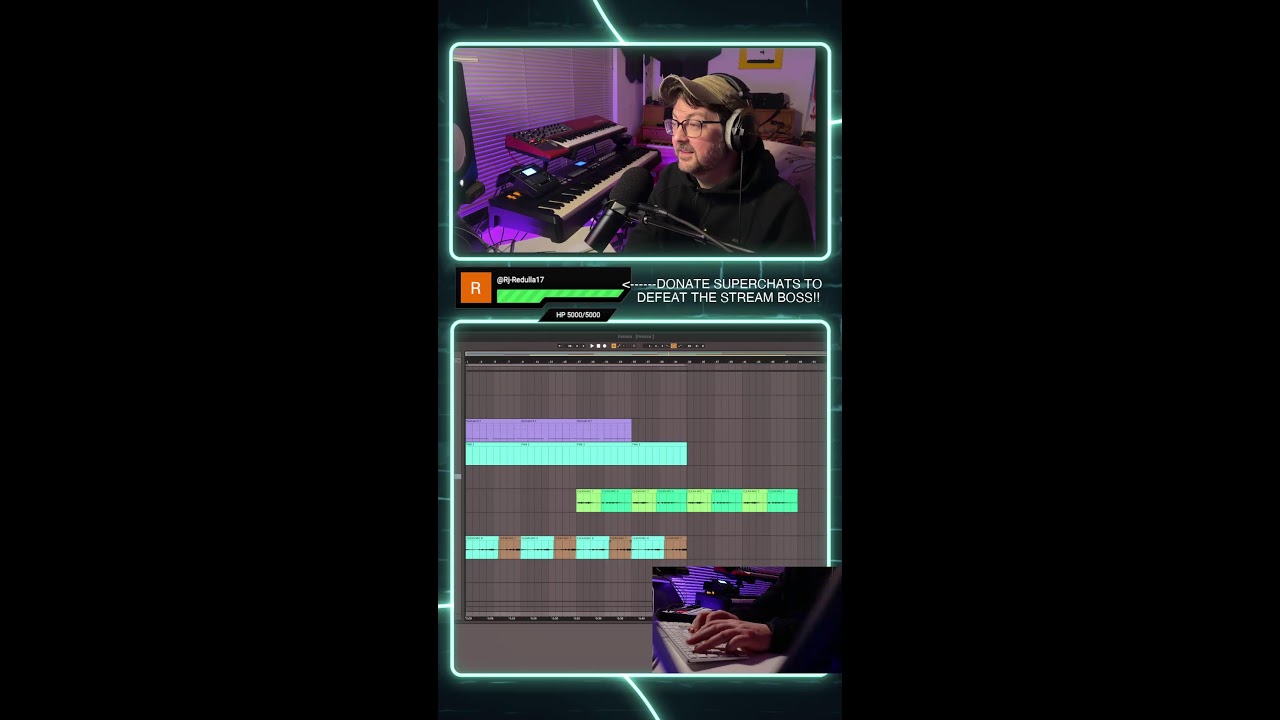 making music and beats and songs and stuff like that