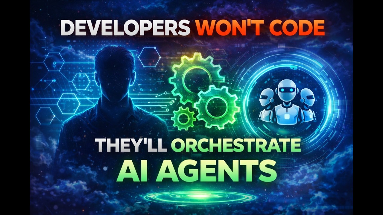 Developers Won’t Code — They’ll Orchestrate AI Agents
