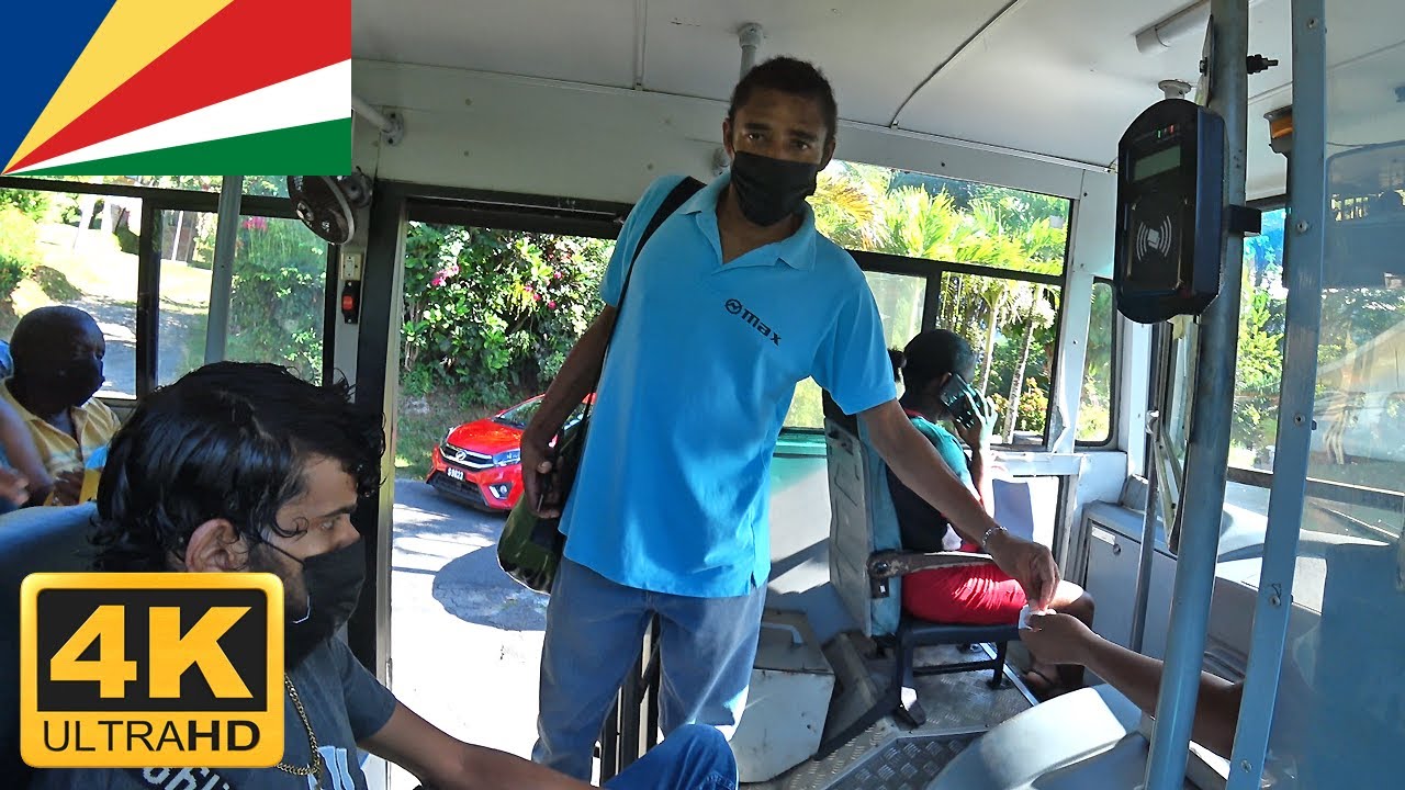 Anse Boileau to Anse Royale via Mt. Plaisir Bus #2A Ride Mahé Seychelles
