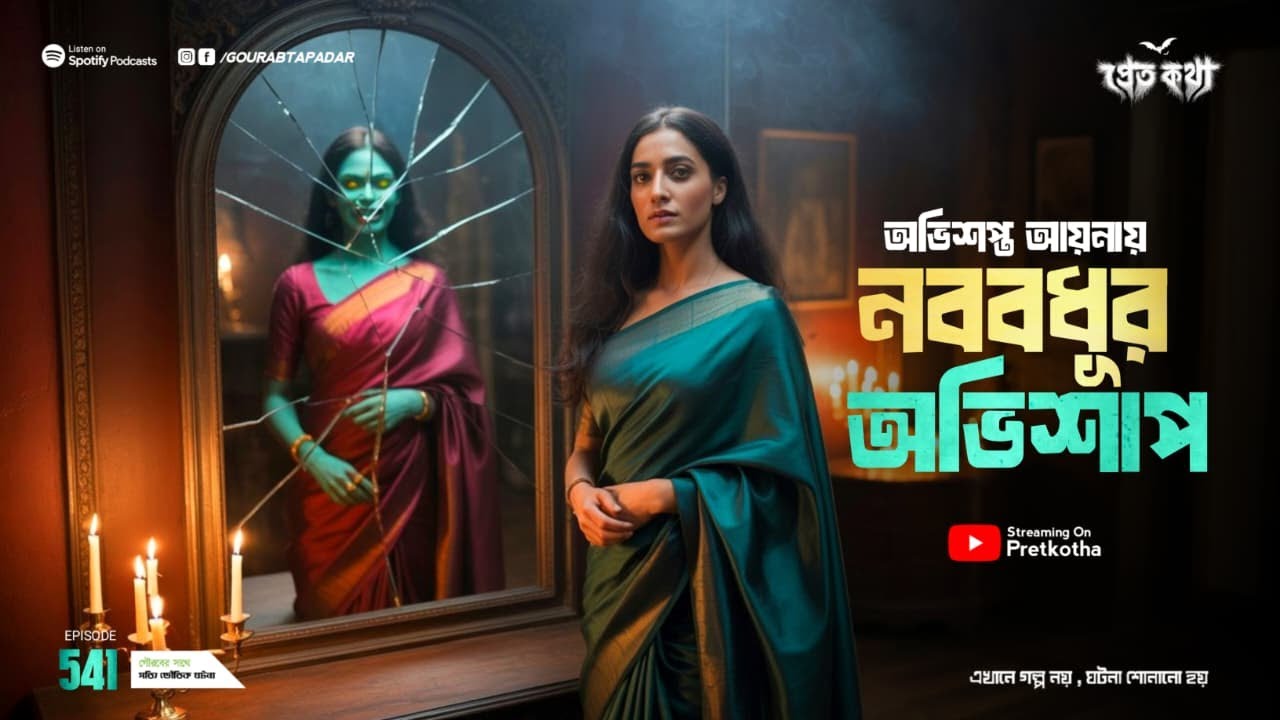 অভিশপ্ত আয়নায় নববধূর অভিশাপ @Pretkotha Episode 541 | Real Horror Story | ‪