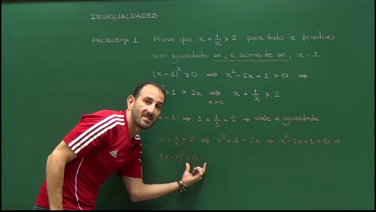 Desigualdades &ndash; Aula 1 &ndash; Introduzindo a Desigualdade B&aacute;sica