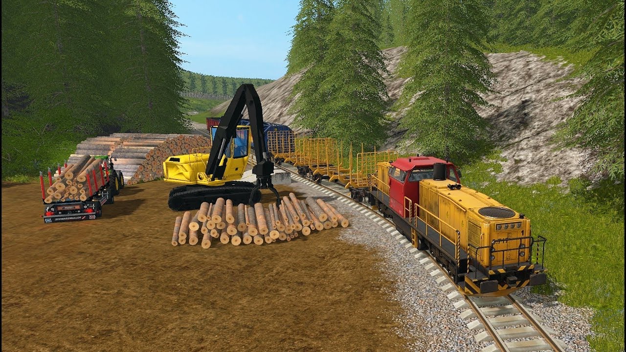 Farming Simulator 17 - Forestry and Farming on Woodshire 032