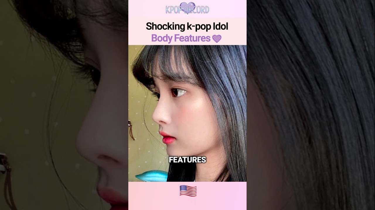 Shocking K-pop Idol Body Features #kpop #shorts