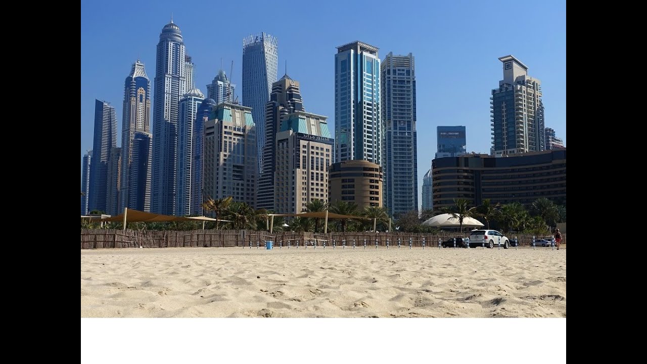 MARINA BEACH, DUBAI, JANUARY 2015