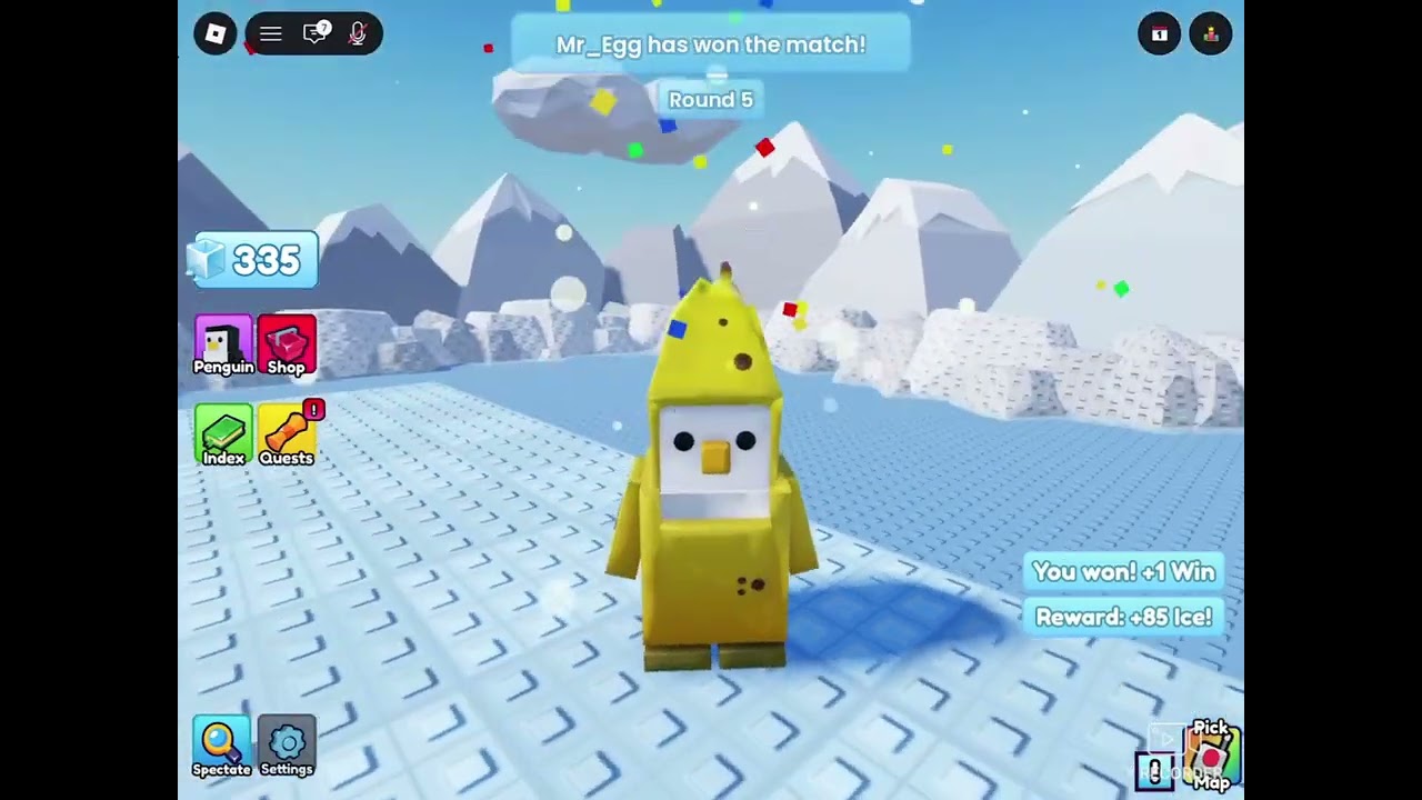 Playing Roblox Knockout