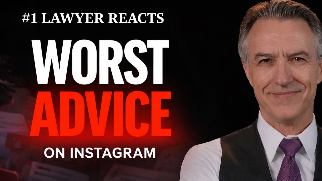 #1 Divorce Lawyer Reacts: Worst Advice On Social Media