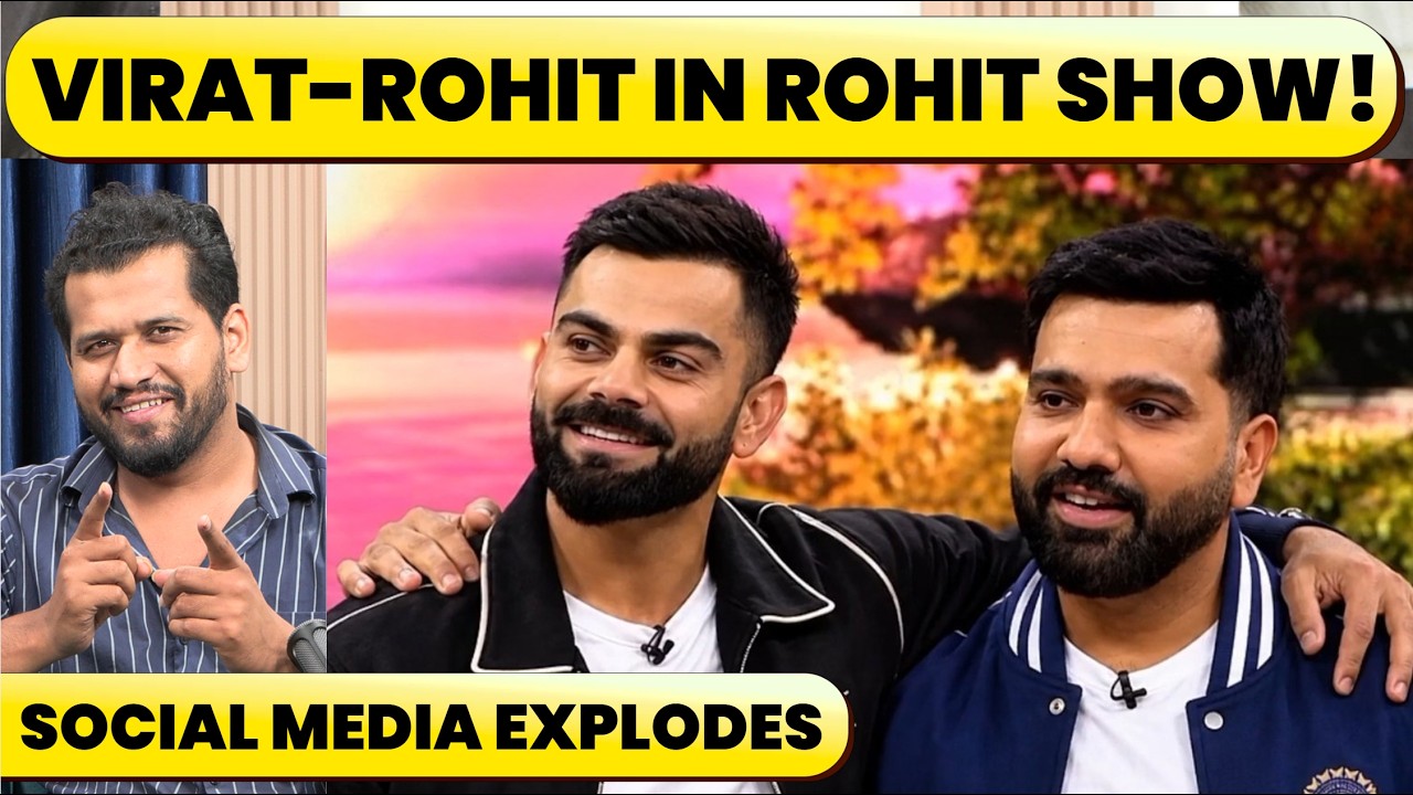 IS VIRAT KOHLI FEATURING IN ROHIT's SHOW, VIRAL PICTURES & FANS GO CRAZY, WHAT's THE REALITY?