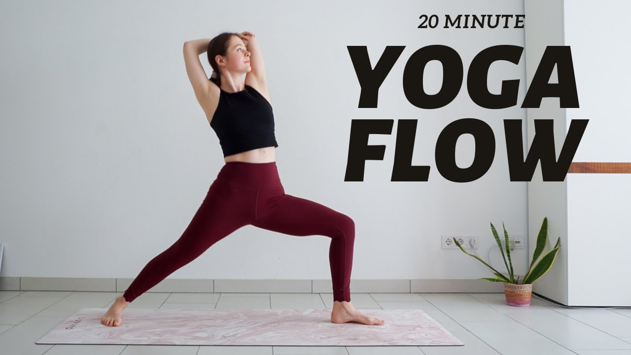 20 min Flow & Go | Full Body Vinyasa Flow | Yoga with Uliana