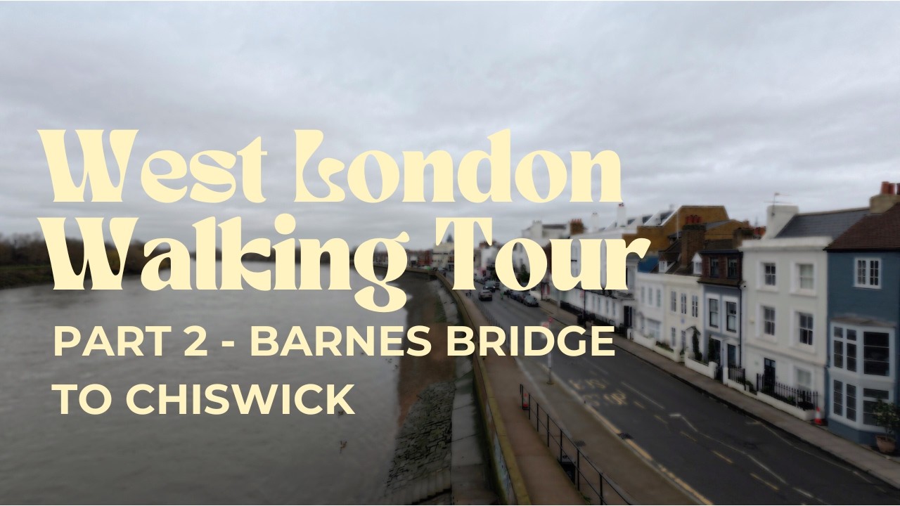 West London Walking Tour | Barnes Bridge to Chiswick (Part 2) | 4K