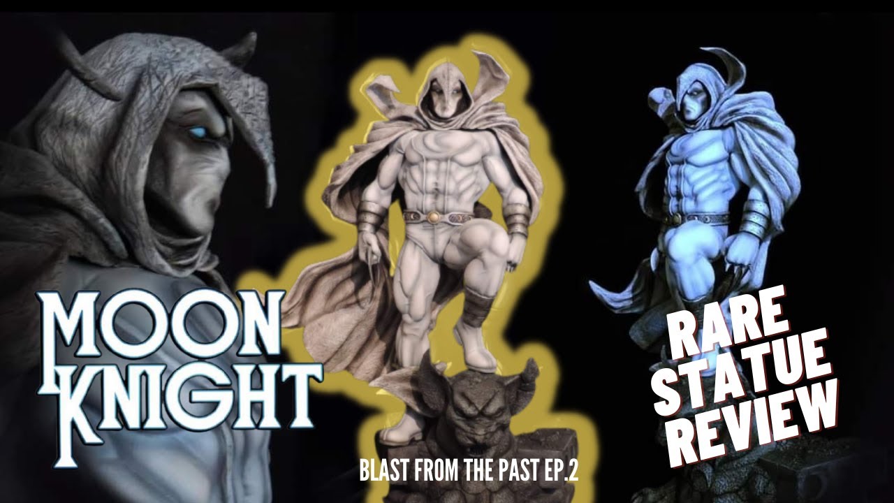 MOONKNIGHT Custom Rare STATUES Review Marvel Comics