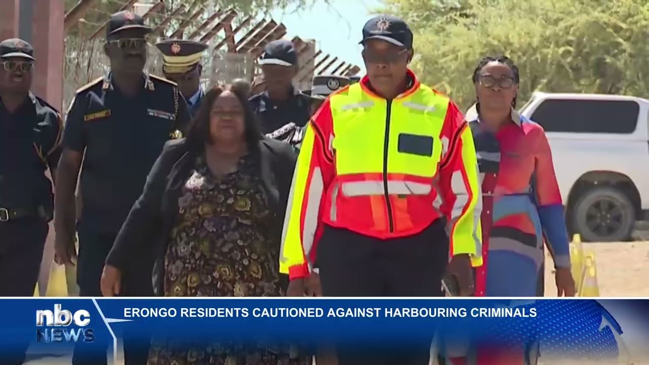 Shikongo urges Erongo residents to report criminals - nbc