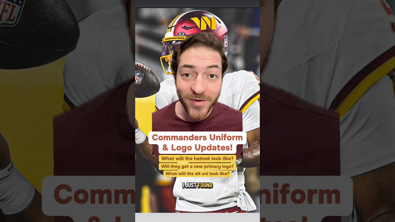 Updates on everything we know so far about the Washington Commanders upcoming uniforms redesign!