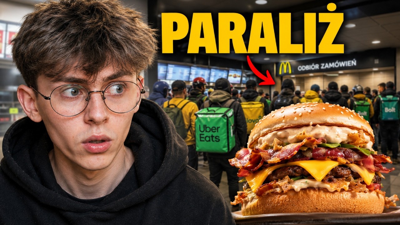 DRWAL zrobił PIEKŁO w McDonald’s