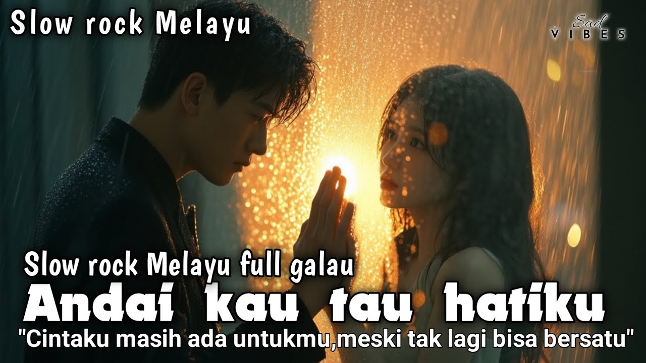 ANDAI KAU TAU HATIKU || SLOW ROCK TERBARU 2025 || Official Music Video || Sad vibes