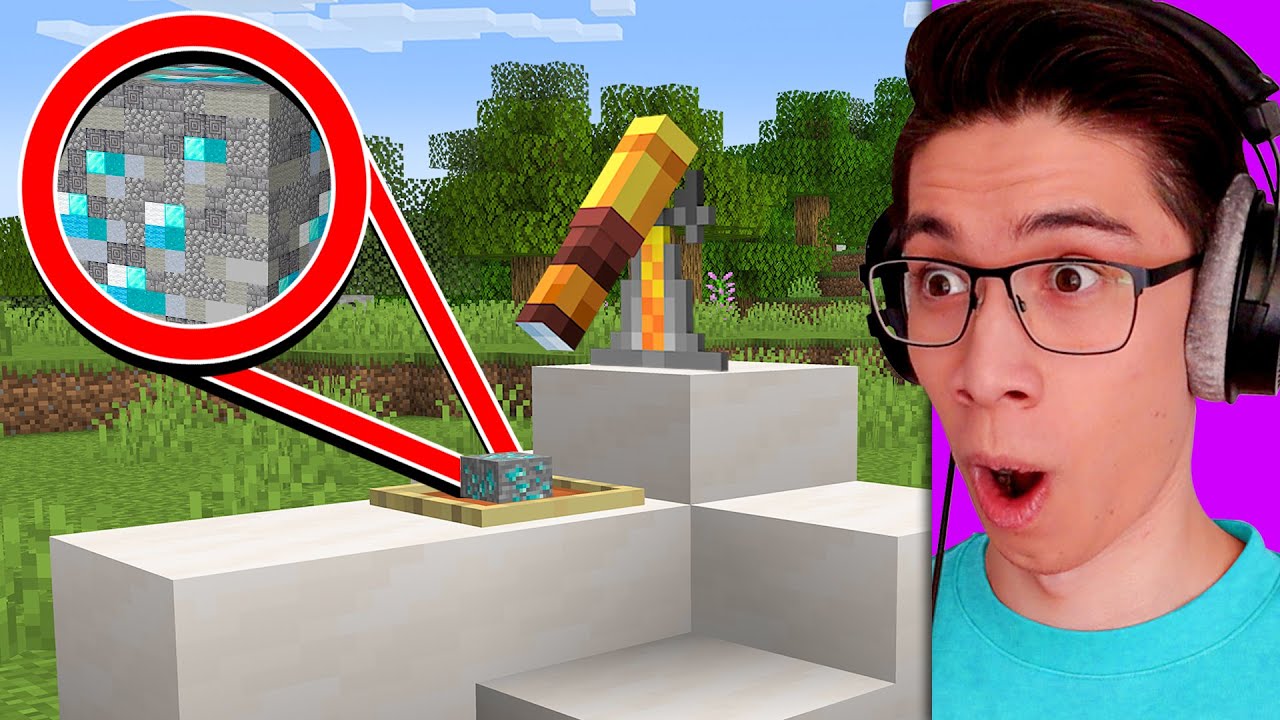 Testing Big Brain Minecraft Hacks That Are 100% Real