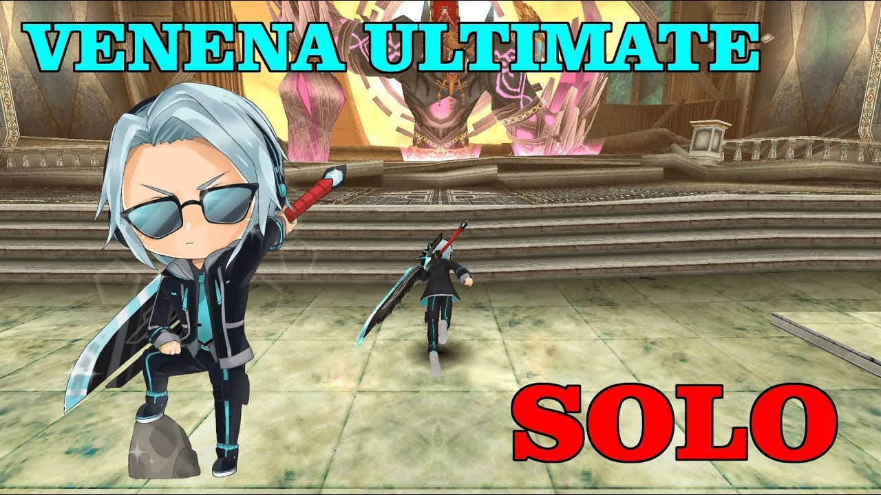 Toram Online - IT'S TIME!! SOLO 2H VS VENENA ULTIMATE!!