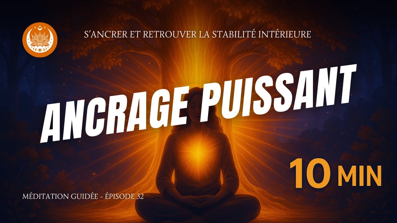🌳 Méditation guidée puissante - 10 Minutes pour S’ancrer et Retrouver la Stabilité Intérieure 🌳