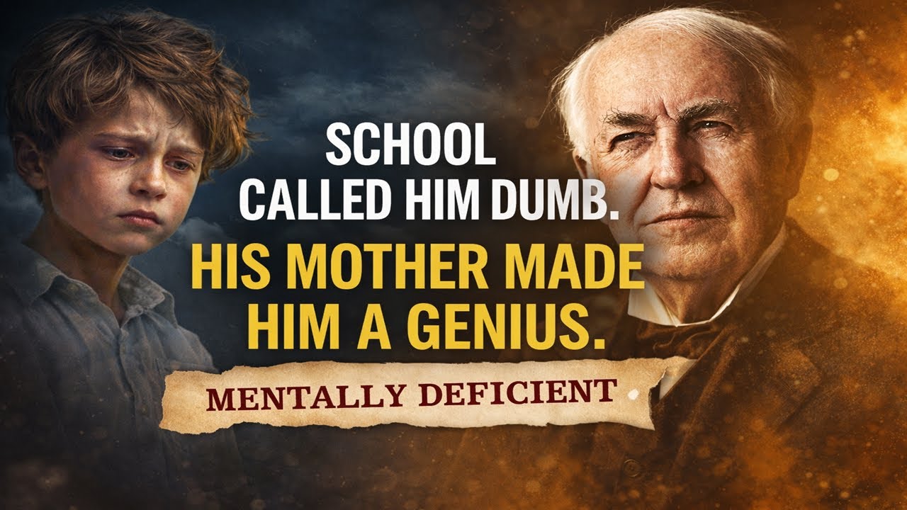 Thomas Edison Was Called “Mentally Deficient” — Until His Mother Did This