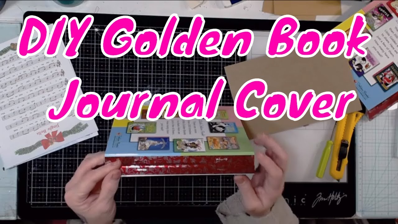 Altering Little Golden Book, Keeping Iconic Spine Intact!