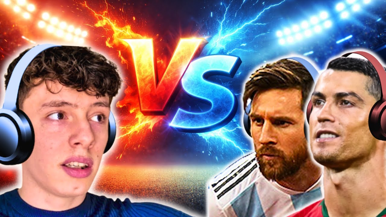 MESSI & RONALDO FANS team up versus MRGOAT!