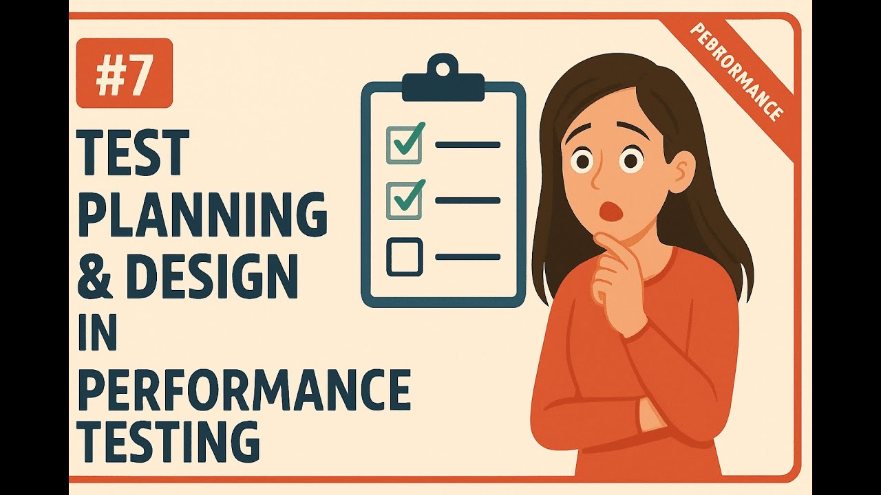 Test Planning & Design in Performance Testing 🔍 | Step-by-Step Guide for Beginners