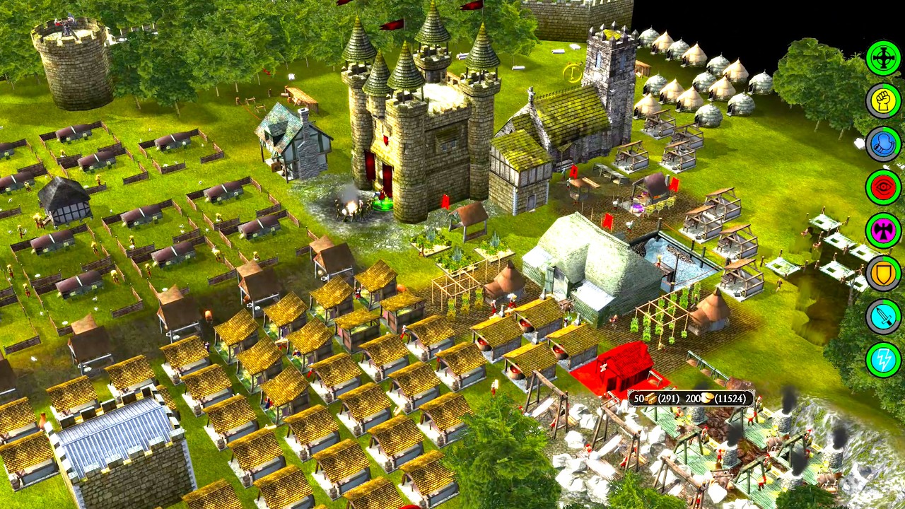 Stronghold Legends (2006) - Gameplay (PC/HD)