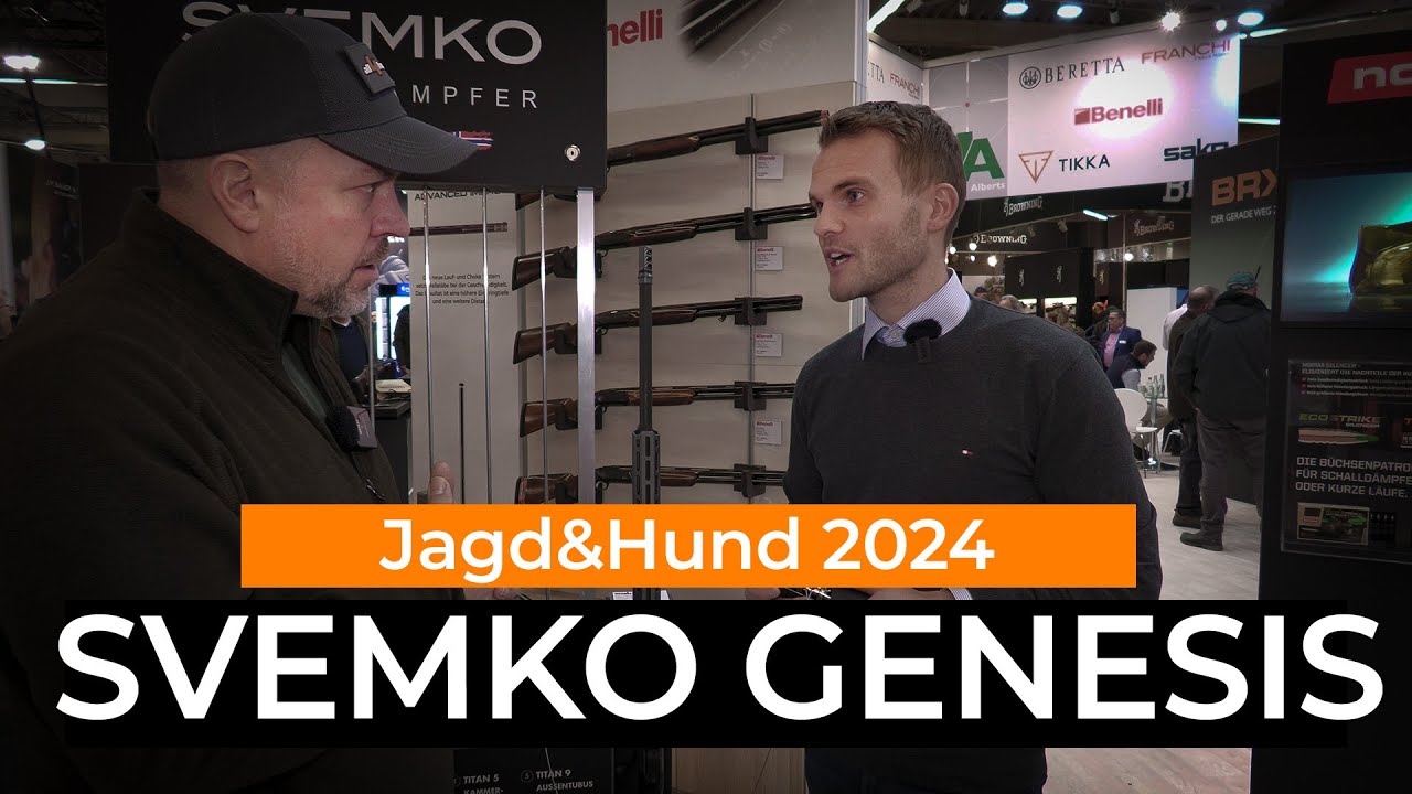 Svemko Genesis - Brand New Silencer from Norway at the Jagd&Hund 2024 via Dortmund
