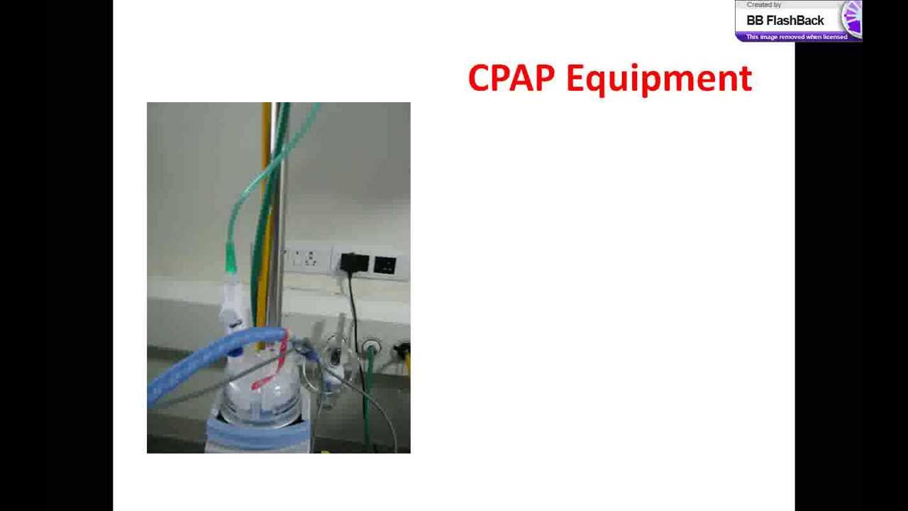 Application of CPAP
